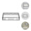 Mlins Airconditioning Beugel Splash Box 20,00x12,00x4,20 Cm 11
