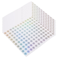 10 Waterdichte Stickers Kwaliteitsinspectie Geslaagd Personeel