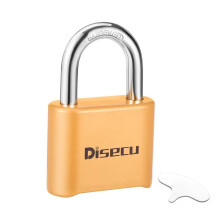 1 Pack Disecu Heavy Duty 4-numeroinen yhdistelmlukko virheenestoominaisuus Ulkona oleva vedenpitv riippulukko koulun kuntosalikaappiin Aidan portt