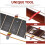 2Stk. String Gitarren- -Trennungs-Pflege- -Schlaufe 11