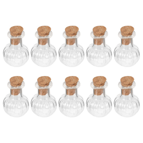 50 Glasflaschen Mit Korkverschlüssen, Fläschchen, Gläser