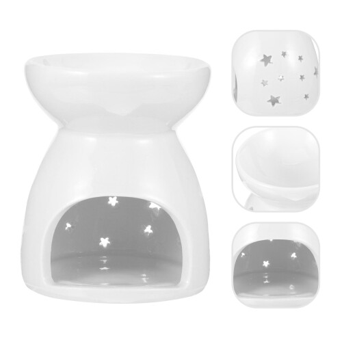 Ceramic Aroma Burner Weiß 1