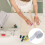 Raindrops Rhinestone Strips Self Adhesive Silver 1 Roll 914x3cm 4
