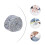 Raindrops Rhinestone Strips Self Adhesive Silver 1 Roll 914x3cm 2