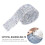 Raindrops Rhinestone Strips Self Adhesive Silver 1 Roll 914x3cm 6