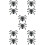 10 Spider Anhänger Hochzeitsclips 8