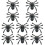 10 Spider Anhänger Hochzeitsclips 2