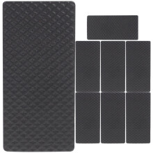 8St EVA Möbelpads Schallschutz Schwarz