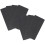 8St EVA Möbelpads Schallschutz Schwarz 10