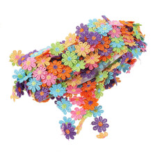 Floral Trim Band Stickerei Sortierte Farben 1 Rolle
