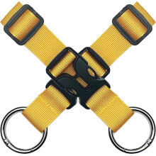 2 Pack Gepäckgurte Für Koffer Rucksack Gelb