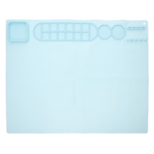Tapis Dessin Silicone Bleu Pour Enfants Peinture Antiadhérent