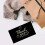 300Stk Schwarze Dankeskarten Für Geschäft, Quadratisch 4