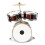 2Stk Drum Protection Pad Schlagzeugmatte Set Für E-Drums Schwarz 6
