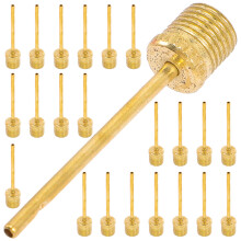 Football Ventilnadel Aufblasnadeln Goldenes Metall 100