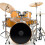 2Stk Drum Protection Pad Schlagzeugmatte Set Für E-Drums Schwarz 7