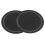 2Stk Drum Protection Pad Schlagzeugmatte Set Für E-Drums Schwarz 11