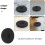 Spice Rack Drehbarer Drehteller Schwarz 1 7