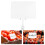 Raindrops Reclameborden Prijsbord Met Clip Wit Plastic 1 2