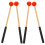 Basdrum Stokken Met Rubber Kop Voor Percussie Gebruik 9