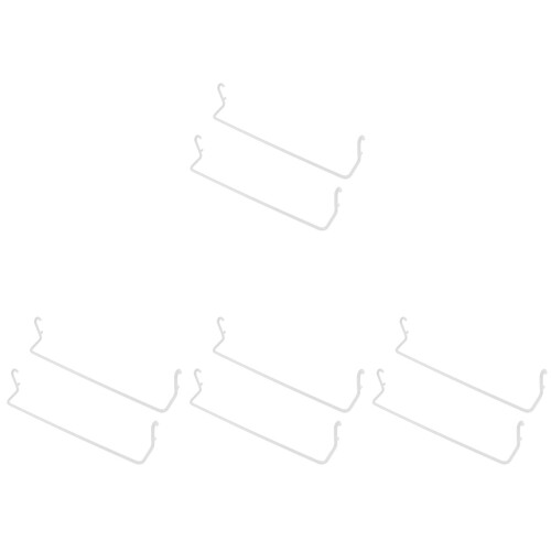 8St Uitschuifbare Pegboard Handdoekhouders Haken 1