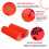 Writing Calligraphy Papier Rood 1 Rol 5000x6,7 Inch 10