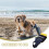 Hondewielstoel Achterpoten Met Multi Polyester En Hout 1 4
