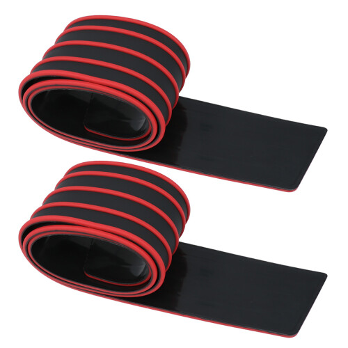 2St Autodeur Drempelbeschermer Rubber Bumper Guard Set