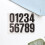 10 Sheets Mailbox Number Stickers House On Numbers For Doors Address 4
