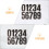 10 Sheets Mailbox Number Stickers House On Numbers For Doors Address 7
