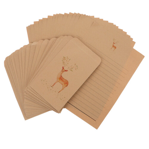 Fixture Deck Briefpapier Set Mit Umschlägen Verpacken Von Briefen