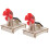 10 Sets Wissenschaft Ventilator DIY Holz Spielzeug 1