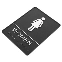 Badezimmer Schild Tür Miss Acryl Logo Aufkleber