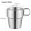 Faltbare Tasse Doppelwandig 2