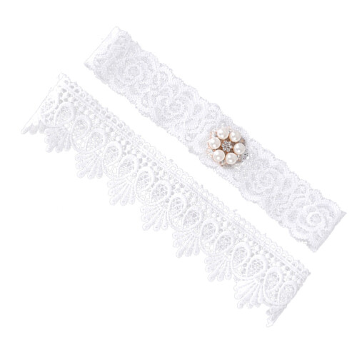 Leg Ring Elastische Spitze Hochzeitsrezeption Zubehör