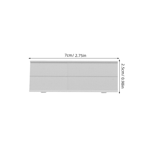 Name Tags 10St 2,75x0,98x0,20 Zoll 2