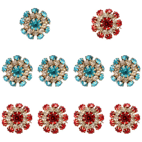 10 Strass Nieth Knöpfe Für Mama 2