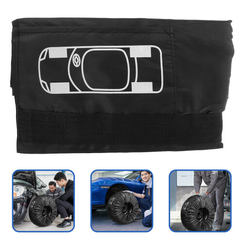 4Stück Auto Reifen Schutz Set Für Lagerung 2