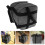 Raindrops Einzelkugel Bowlingtasche Grau Polyester 8,7x8,7x8,7 Zoll 10