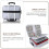 File Holder Geldkluis Multi-Laags Documententas Voor 8