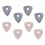 8St Met Ontwerp Ukelele Plekjes Felt Grijs 1