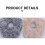 8St Met Ontwerp Ukelele Plekjes Felt Grijs 11