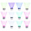 Nylon Badmintonpluimen Kleur 12-Pack 1