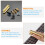 Guitar Pick Kit Finger Protector Halter Slide Tonstab Golden 11