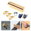 Guitar Pick Kit Finger Protector Halter Slide Tonstab Golden 5