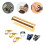 Guitar Pick Kit Finger Protector Halter Slide Tonstab Golden 3