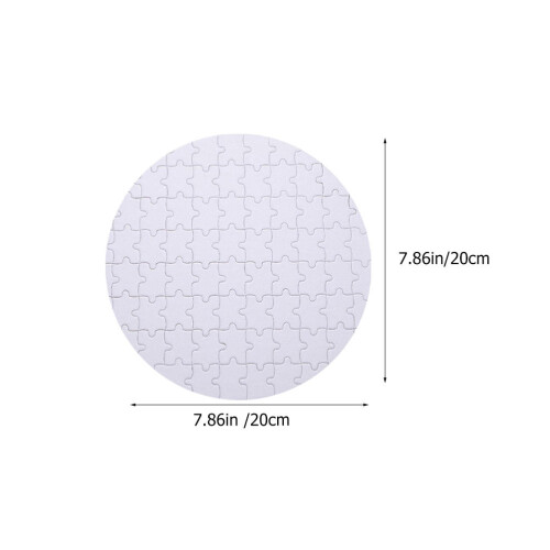 4Stk Blank DIY Sublimationspuzzle 1
