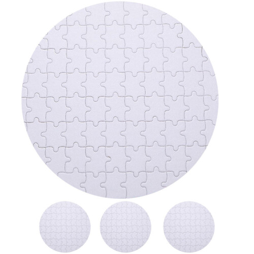 4Stk Blank DIY Sublimationspuzzle 2
