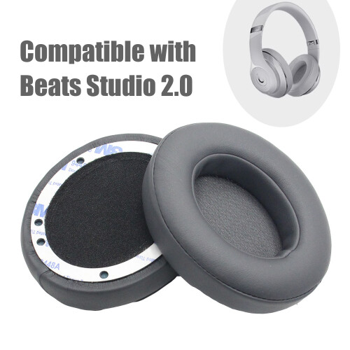 Ear Pads compatible with Beats Studio 2.0  1 Pair Titanium black 2