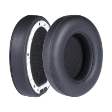 1 Pair Sheepskin Ear Pads for Beats Studio 2.0/Studio 3.0 Black